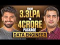 3.3LPA in Cognizant to 4Crore Package | Data Engineer