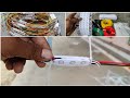pixel LED 12v strip light running connection and demo work