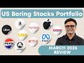 US Boring Stocks Portfolio Review - March 2026 | Shyam Sekhar