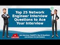 Top 25 Network Engineer Interview Questions to Ace Your Interview