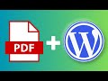 How to Upload PDF Files to Your WordPress Site? (𝗘𝗮𝘀𝗶𝗲𝘀𝘁 𝗠𝗲𝘁𝗵𝗼𝗱)