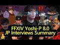 🚨 FFXIV New Interviews with Yoshi-P Just Dropped and They're...Something Else 🥴🥴🥴 (LIVE CRASHOUT)