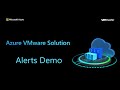 Quick start on setting up alerts for Azure VMware Solution