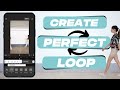 How To Create Seamless Loop Video - TikTok / Reels | Mobile Video Editing Tutorial