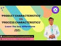 Product Characteristics Vs Process Characteristics in Hindi | CTQ Vs CTP | @QualityHUBIndia