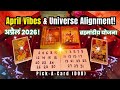 Shocking 👑APRIL VIBES Your Monthly Plans‼️Pick a Card Tarot Reading (Hindi)
