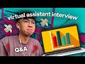 (ENG SUBS) ✅ first time applying as a 📆 virtual assistant | VA interview | Janscena