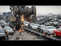 35 Most Dangerous Car Crushing \u0026 Shredding Machines That Obliterate Everything | Scrap Processing #4