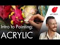 Acrylic Painting for Beginners: Techniques \u0026 Supplies