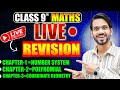 DIAMOND MATHS CLASS 9TH LIVE | NUMBER SYSTEMS | POLYNOMIALS | COORDINATE GEOMETRY | ALL QUESTIONS