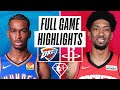 THUNDER at ROCKETS | FULL GAME HIGHLIGHTS | October 22, 2021