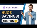 Hostinger Coupon Code 2025: How to Get 90% Off Web Hosting Plans!