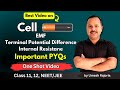 11. EMF, Terminal Potential difference \u0026 Internal Resistance of a Cell | Current Electricity #neet