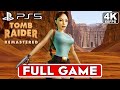 TOMB RAIDER 1 REMASTERED Gameplay Walkthrough FULL GAME [4K 60FPS PS5] - No Commentary