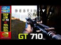 Destiny 2 Can Torture GT 710 | 720P - Low - 75% - 50% - 25% Scale