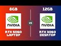 RTX 5060 Laptop vs RTX 3060 Desktop – Gaming \u0026 Productivity (1080p, 2K, 4K)