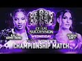 WWE 2K25 Kali Armstrong Vs Kendal Grey - Evolve Womens Championship - WWE Evolve Succession 10/15/25
