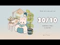 30/10 Pomodoro timer | 2 hours - Relax \u0026 study with me Lofi | Study bun #timer #pomodoro #relaxing