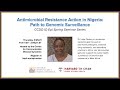 Antimicrobial Resistance Action in Nigeria: Path to Genomic Surveillance (CCDD ID Epi Series)