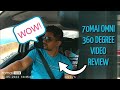 70mai Omni 360 Degree Videos | How good is it? Video samples \u0026 Quick Review | Gizmobeep