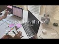 STUDY WITH ME | (40 mins.) | with calm piano music 🎹