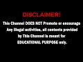 Disclaimer for EDUCATIONAL PURPOSE only | Royalty Free  - No Copyright Free to Use