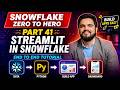 #41 Snowflake Streamlit Tutorial: Build Apps Inside Snowflake