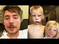 MrBeast Surprises Heroic Boy Who Saved Sister From Dog