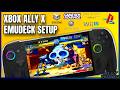 ROG Xbox Ally X EmuDeck Setup Guide - Emulation Station Setup 2025