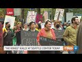 No Kings protest in Seattle: See protesters march through downtown