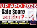 UP APO 2026 - Safe Score क्या होगा ? UP APO EXAM | APO PREPARATION | #lawyer | Pariksha Refresher