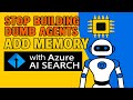 How To Connect Azure AI Search With Your Azure AI Foundry Agent In Less than 10 Mins ⚡