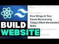 Build a Website using Tailwind CSS And React JS🔥😮