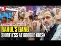 BREAKING: Rahul Gandhi's Baniyan Gang Stood Shirtless At Google Kiosk At AI Impact Summit 2026