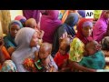 ONLY ON AP Drought, hunger push Somalis to flee