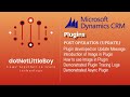 Plugin - Part 6 | Demo of Post Operation in Plugin | Update Message | Use Image | Dynamics CRM