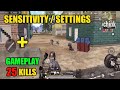 Sensitivity and Gameplay | Solo Vs Squad | PUBG Mobile