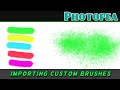 Importing Custom Brushes Into Photopea Tutorial