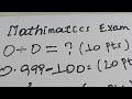 Lets Solve Mathimatical Equations /ሂሳብ እንስራ