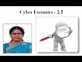 Dr. S. Jayashree | Cyber Forensics - Module 2.5 | SNS Institutions