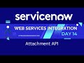 Web Services Integration Day 14 | Attachment API | REST API EXPLORER
