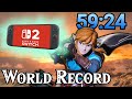 TotK Glitchless Any% Switch 2 Edition 59:24 (no amiibo) [Former WR]
