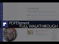 Wondershare PDFElement - Full Overview