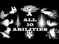 Secret Abilities , All 10 Hollow knight abilities location on map