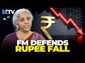Nirmala Sitharaman Defends India’s Economy, Slams Opposition Over Rupee \u0026 Growth Debate