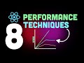 8 React Js performance optimization techniques YOU HAVE TO KNOW!
