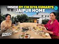 I Was Welcomed with Lassi and Rajasthani Meal At DY CM Diya Kumari’s Jaipur Home | Sunday Brunch