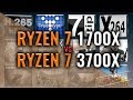 Ryzen 7 1700X vs Ryzen 7 3700X Benchmarks | 15 Tests