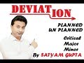 Deviation in Pharmaceutical industry, deviation management, what is deviation.