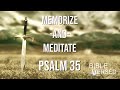 Psalm 35, Great Is the Lord, Memorize and Meditate Video (with words) NIV
